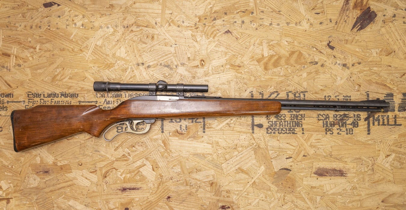 JC HIGGINS 44DL .22 S/L/LR Police Trade-In Lever Action Rifle
